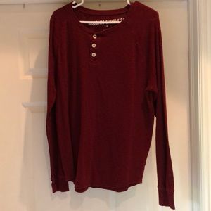 Maroon Men’s Mossimo Henley